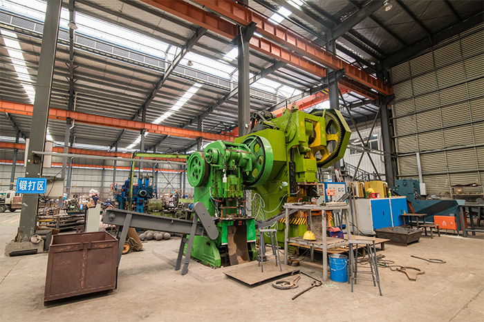 嘉定网架配件-锥头加工车间